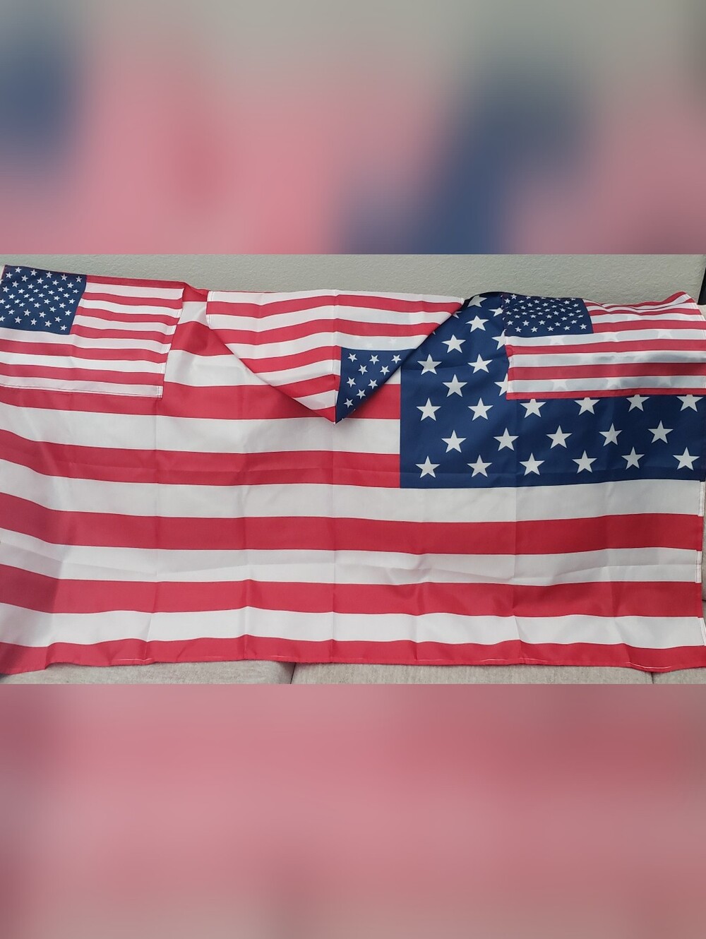 USA 2026 World Cup soccer souvenir fan kit big flag scarf hat - Picture 7 of 10